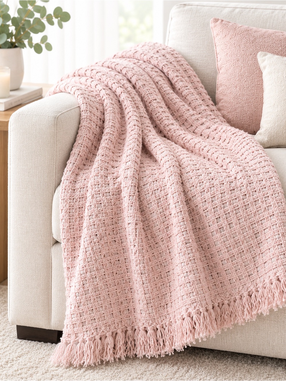 Knit Throw Blanket